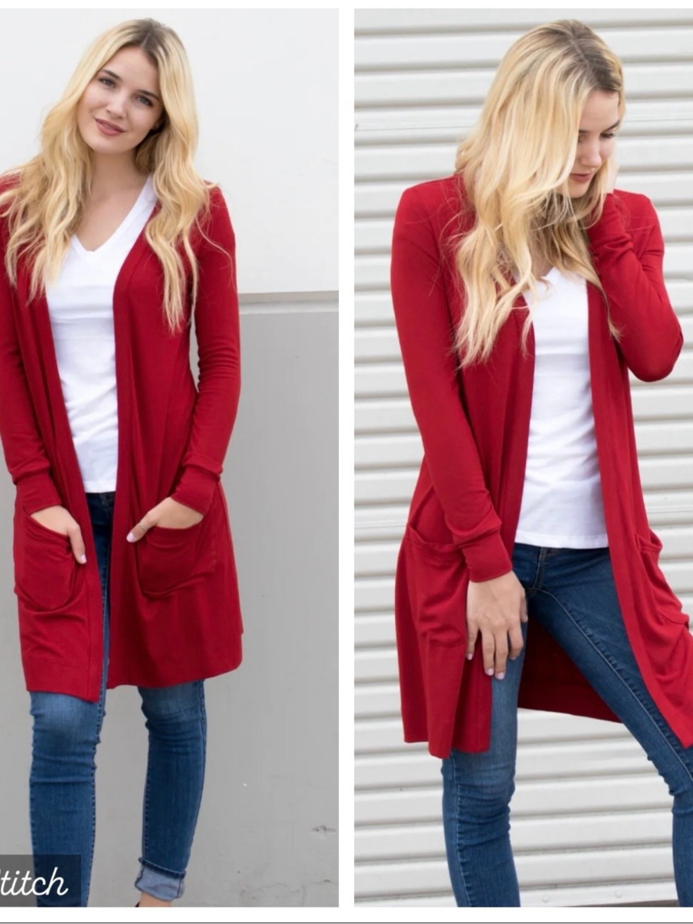 Tickled Teal Long Pocket Cardigan